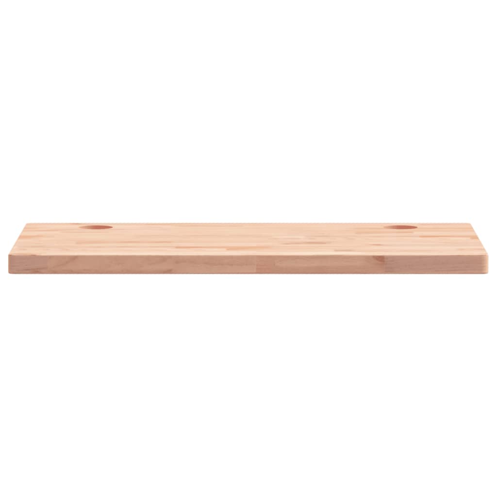 skrivebordsplade 110x60x4 cm massivt bøgetræ