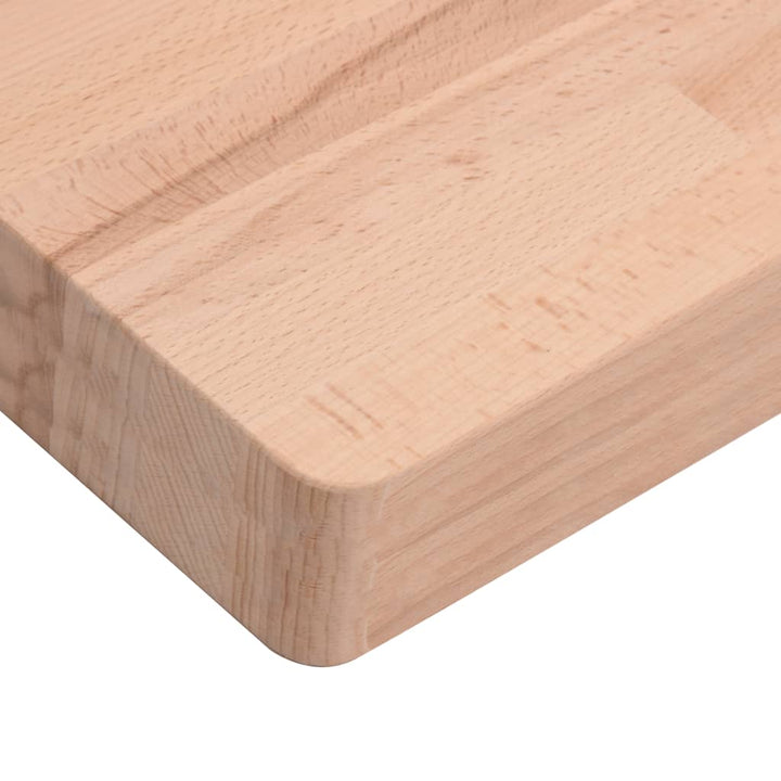 skrivebordsplade 110x60x4 cm massivt bøgetræ
