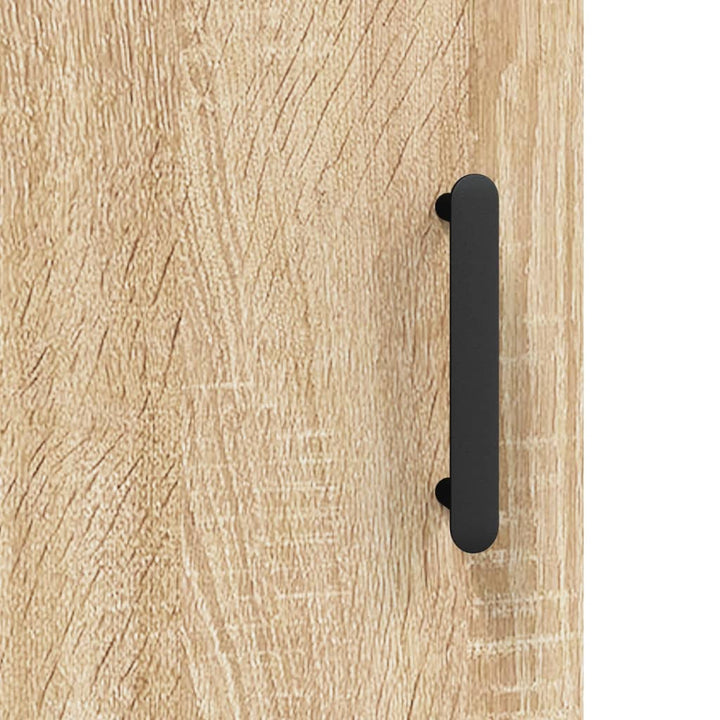 skænk 69,5x34x90 cm konstrueret træ sonoma-eg