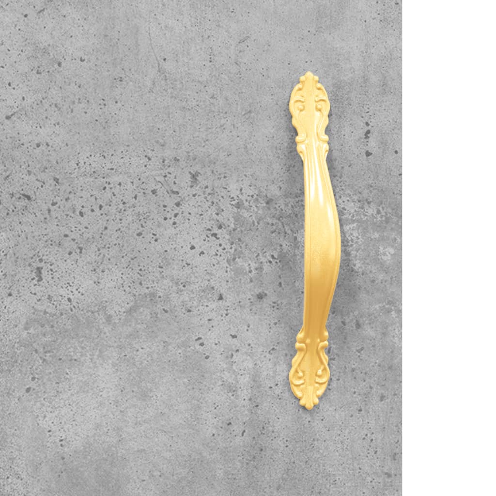skrivebord 140x50x75 cm konstrueret træ betongrå