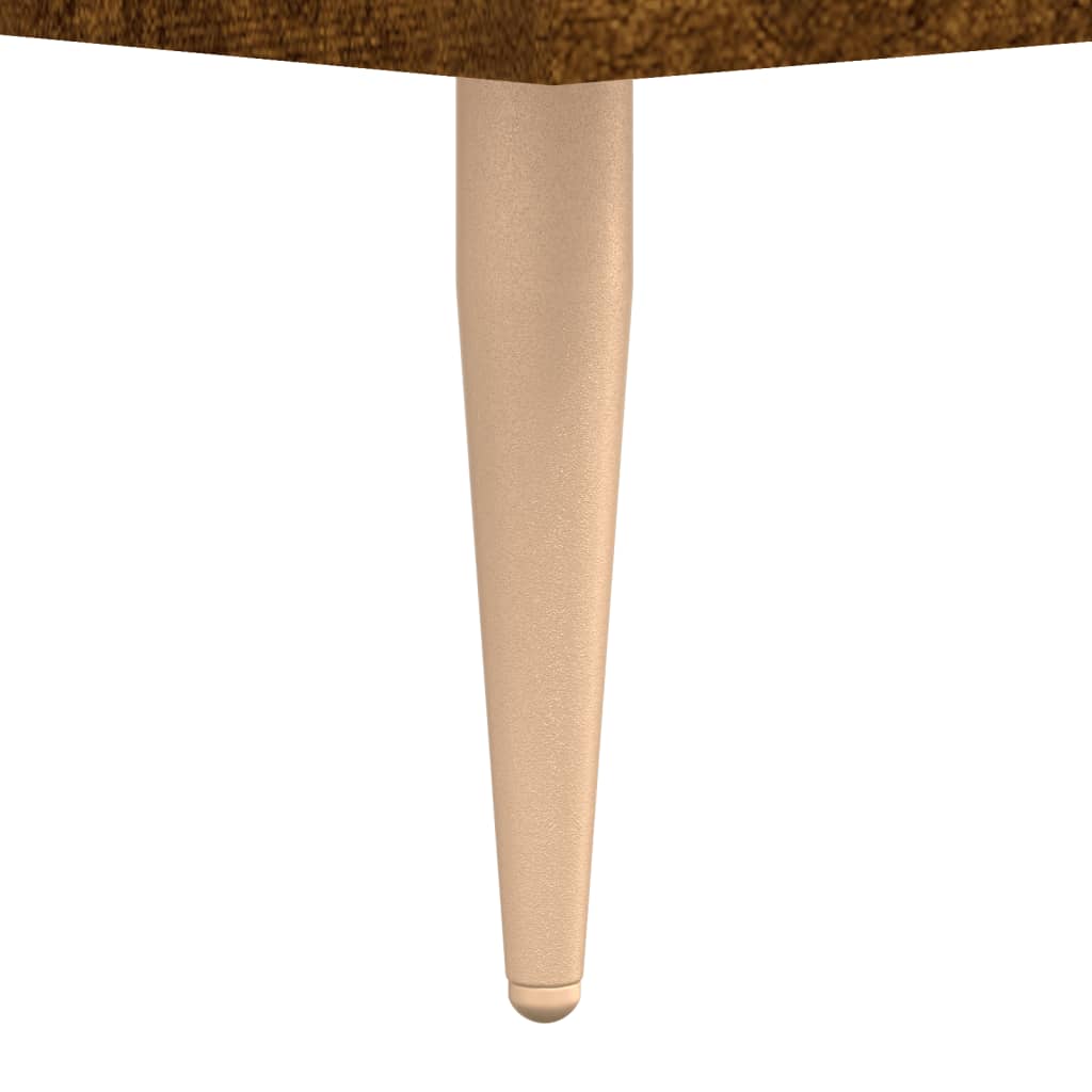 skrivebord 140x50x75 cm konstrueret træ røget egetræsfarve