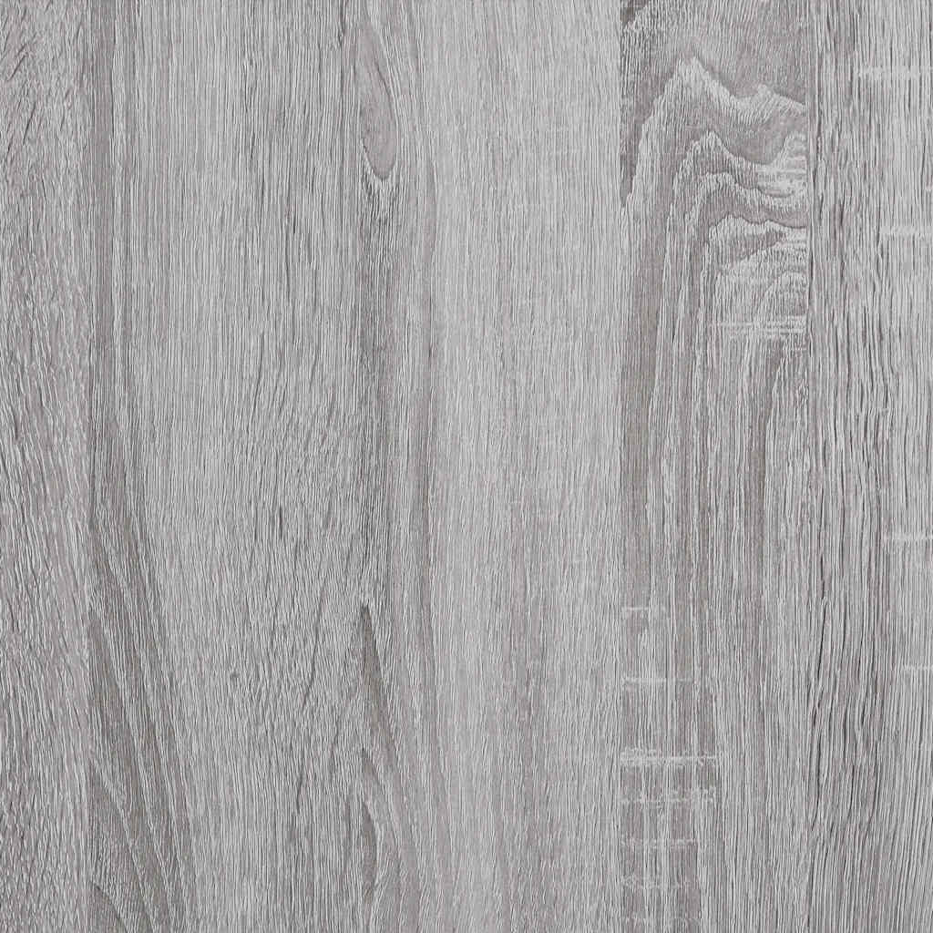 skrivebord 140x50x75 cm konstrueret træ grå sonoma-eg