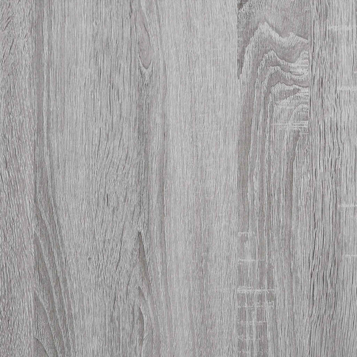 skrivebord 140x50x75 cm konstrueret træ grå sonoma-eg