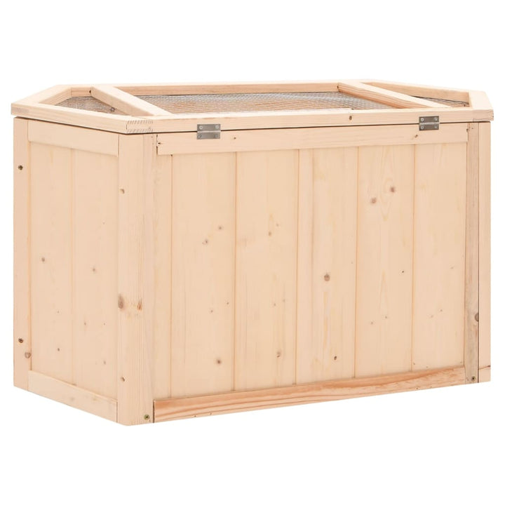 hamsterbur 80x40x43 cm massivt fyrretræ
