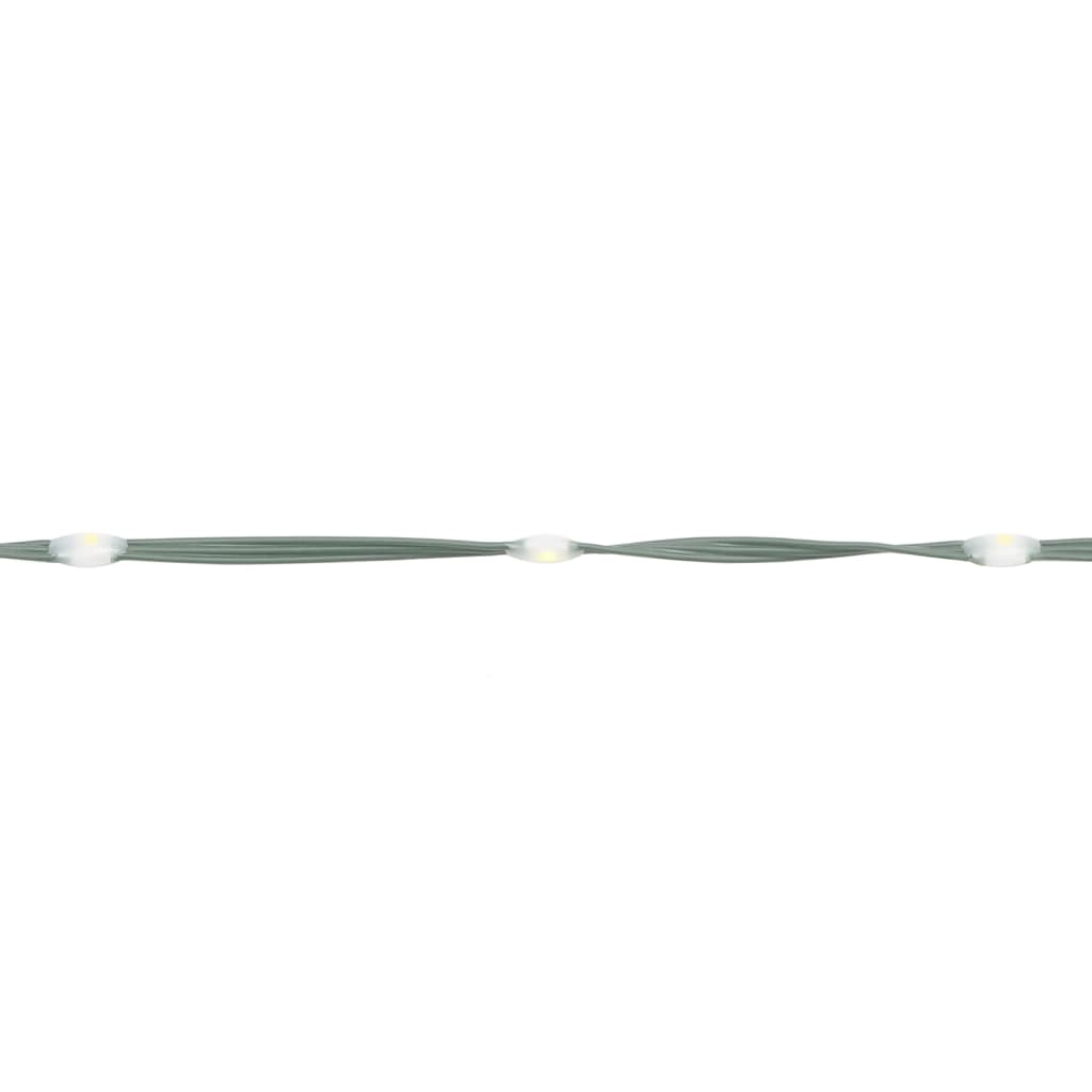 LED-juletræ 1544 LED'er 500 cm varmt hvidt lys