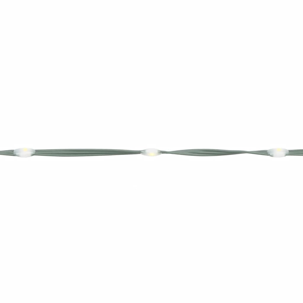 LED-juletræ til flagstang 3000 LED'er 800 cm varmt hvidt lys