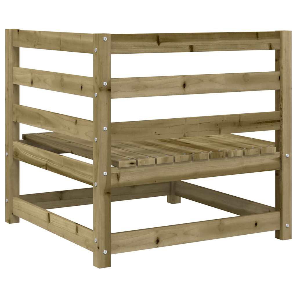 hjørnemoduler 2 stk. til sofa 70x70x67 cm imprægneret fyrretræ