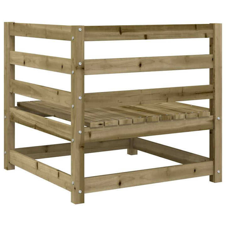 hjørnemoduler 2 stk. til sofa 70x70x67 cm imprægneret fyrretræ