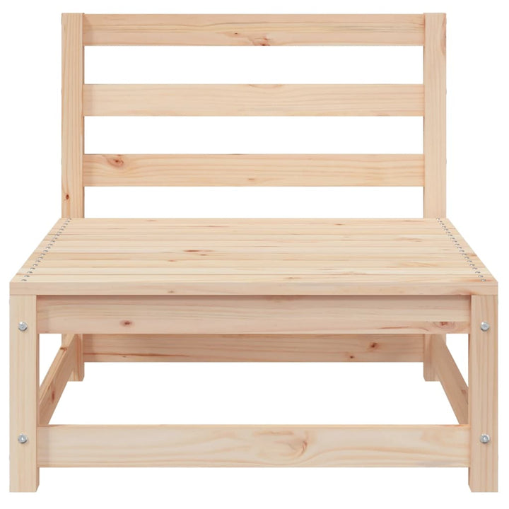sofamoduler 3 stk 70x70x67 cm uden armlæn massivt fyr