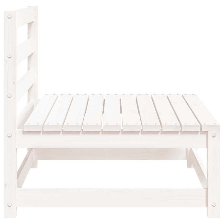 sofamoduler 3 stk 70x70x67 cm uden armlæn fyr hvid