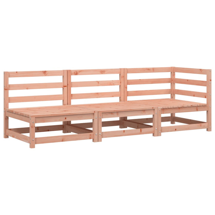 3-personers havesofa massivt douglasgran