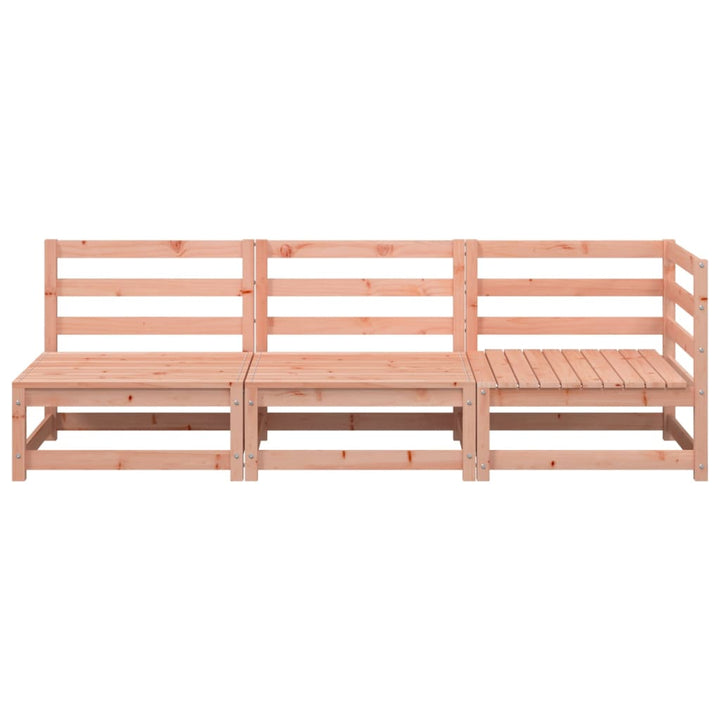 3-personers havesofa massivt douglasgran