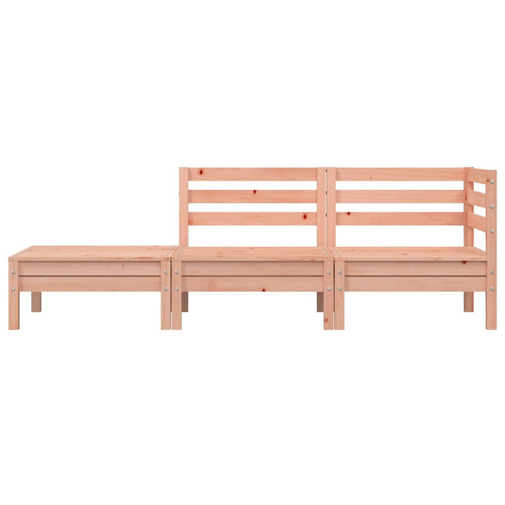 3-personers havesofa massivt douglasgran