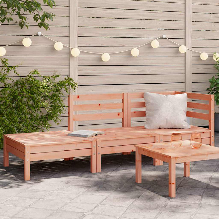 3-personers havesofa massivt douglasgran