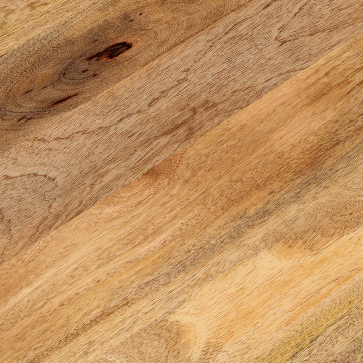 bordplade 100x50x3,8 cm oval massivt mangotræ