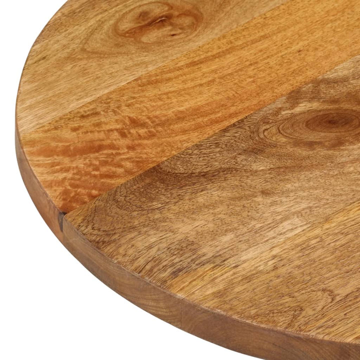 bordplade 100x50x3,8 cm oval massivt mangotræ