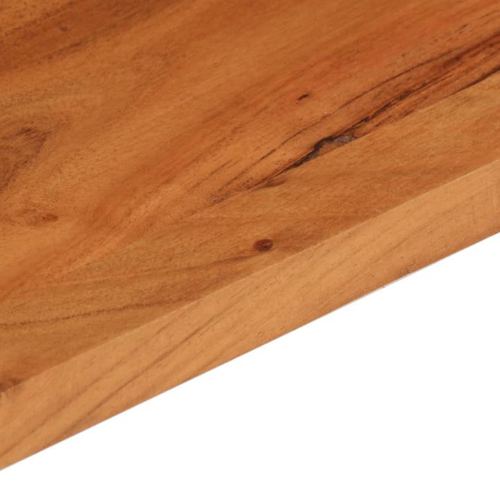 bordplade 100x50x3,8 cm rektangulær massivt akacietræ