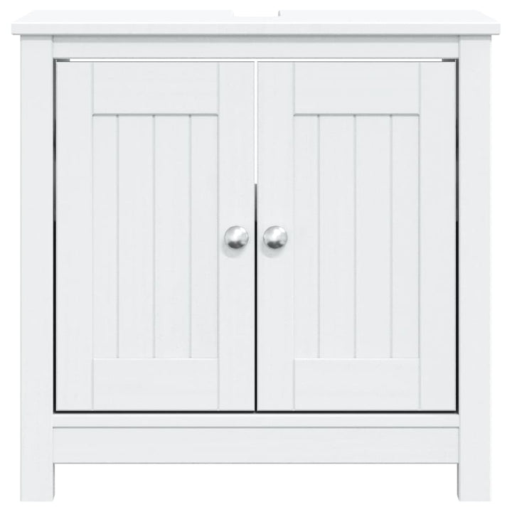 underskab BERG 60x34x59 cm massivt fyrretræ hvid