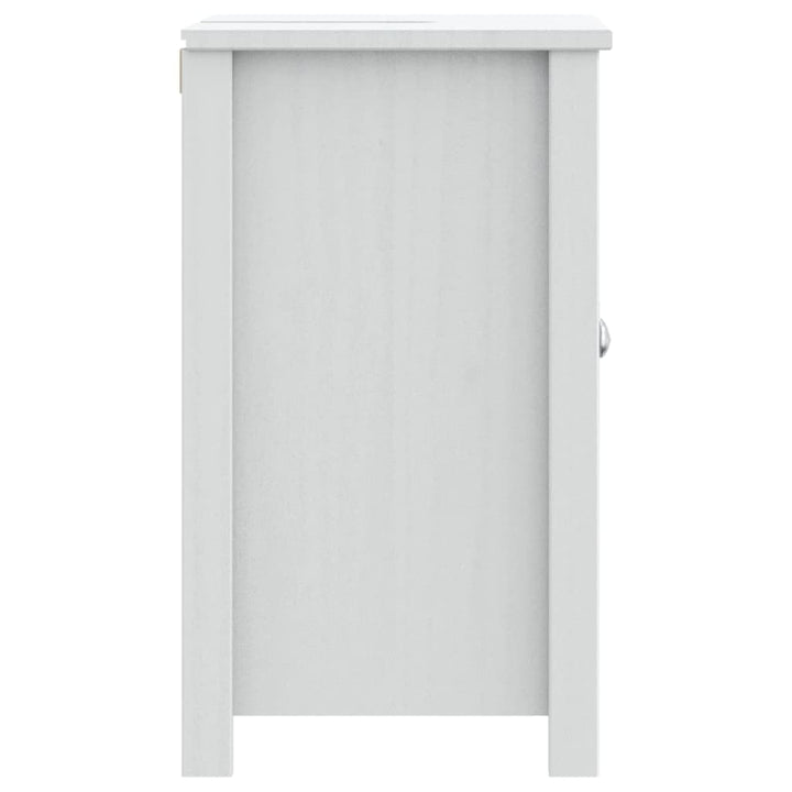 underskab BERG 60x34x59 cm massivt fyrretræ hvid