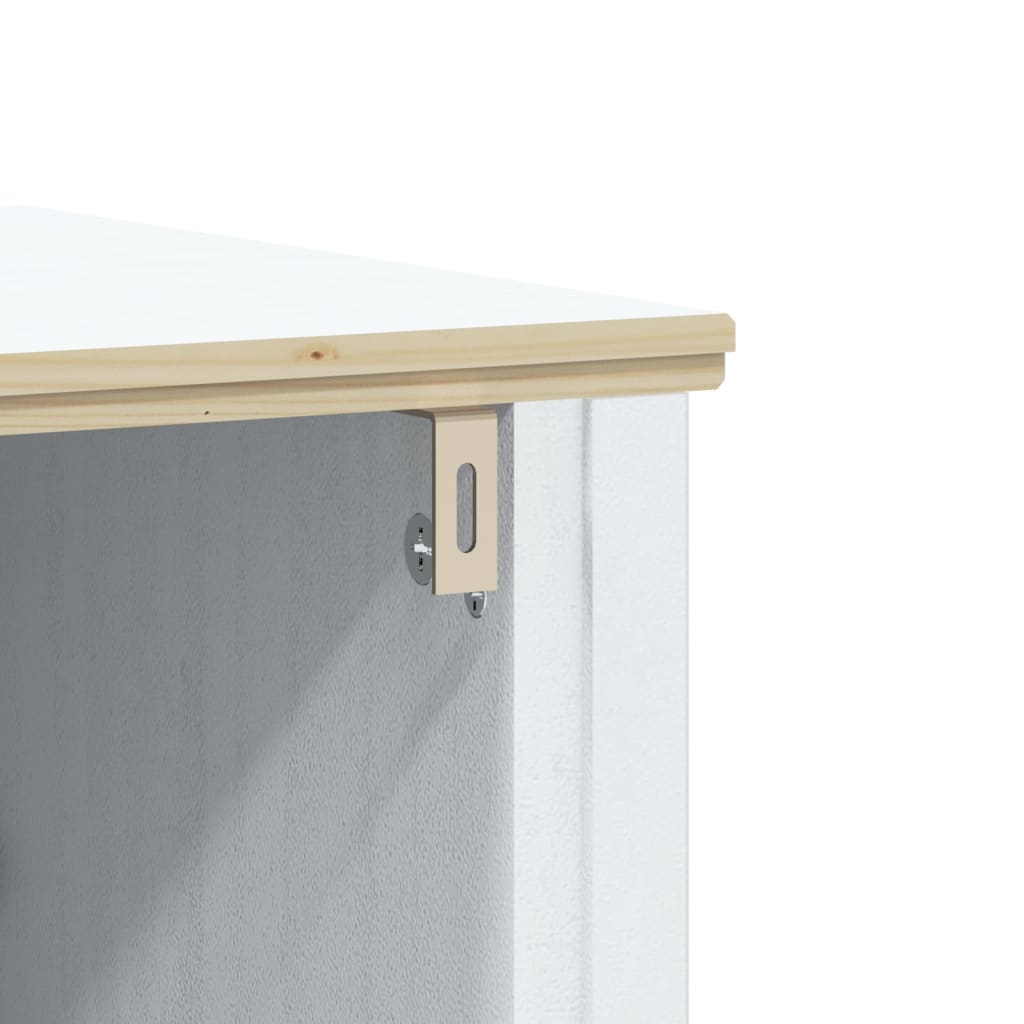 underskab BERG 60x34x59 cm massivt fyrretræ hvid