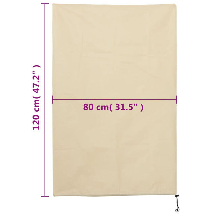 plantebeskyttelse med snore 12 stk. 70 g/m² 0,8x1,2 m