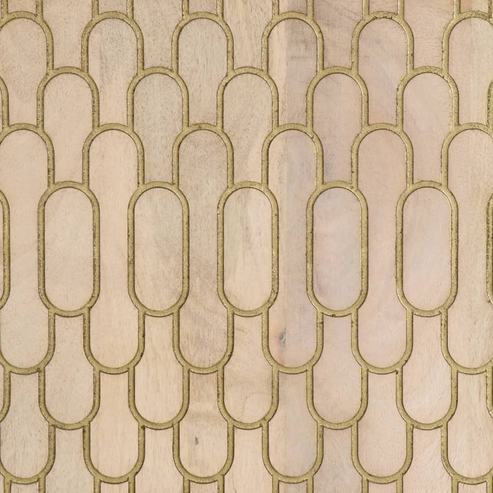 sengebord 50x33x60 cm massivt mangotræ