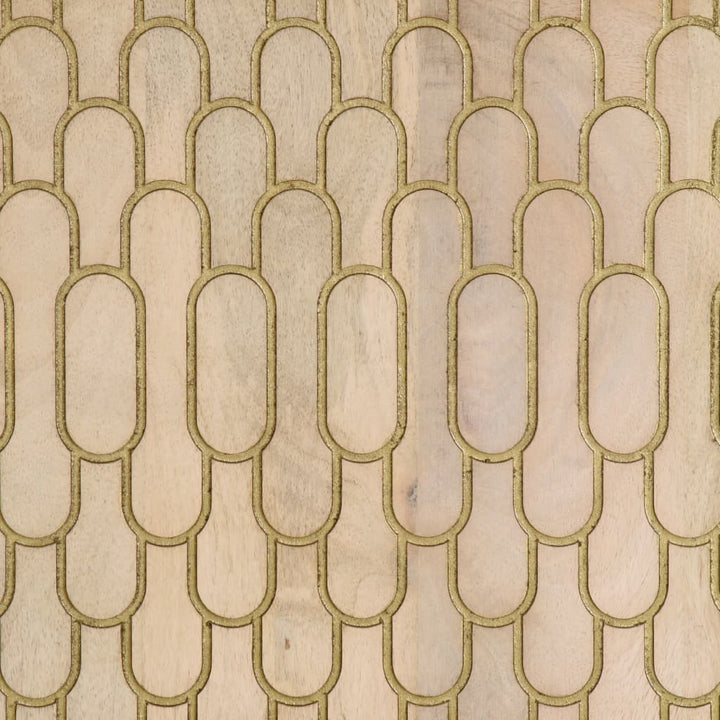 skab 40x33x110 cm massivt mangotræ