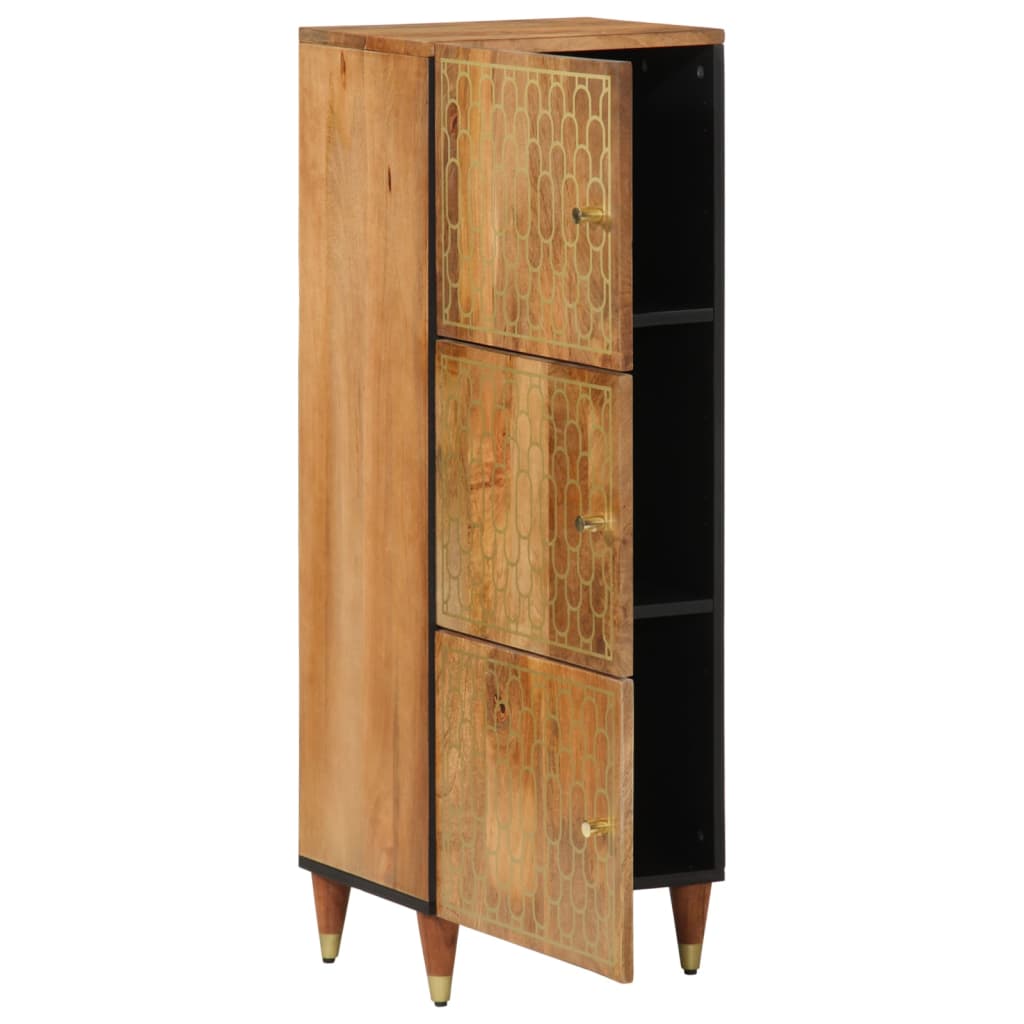 skab 40x33x110 cm massivt mangotræ