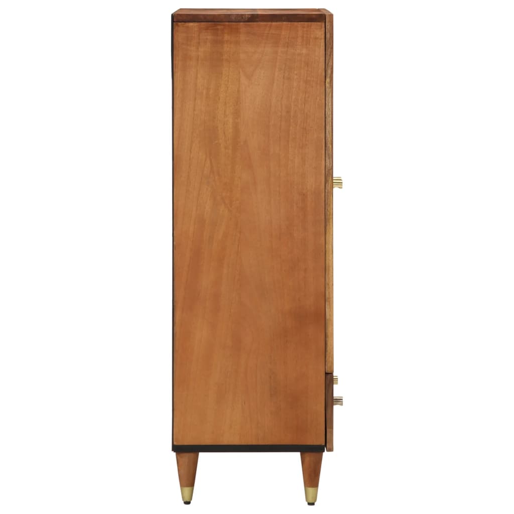 skab 60x33x100 cm massivt mangotræ