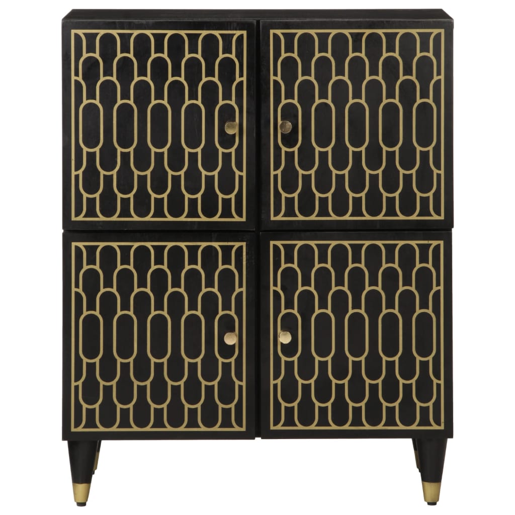 skab 60x33x75 cm massivt mangotræ