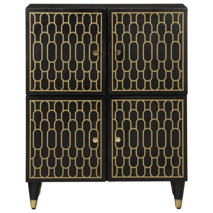 skab 60x33x75 cm massivt mangotræ