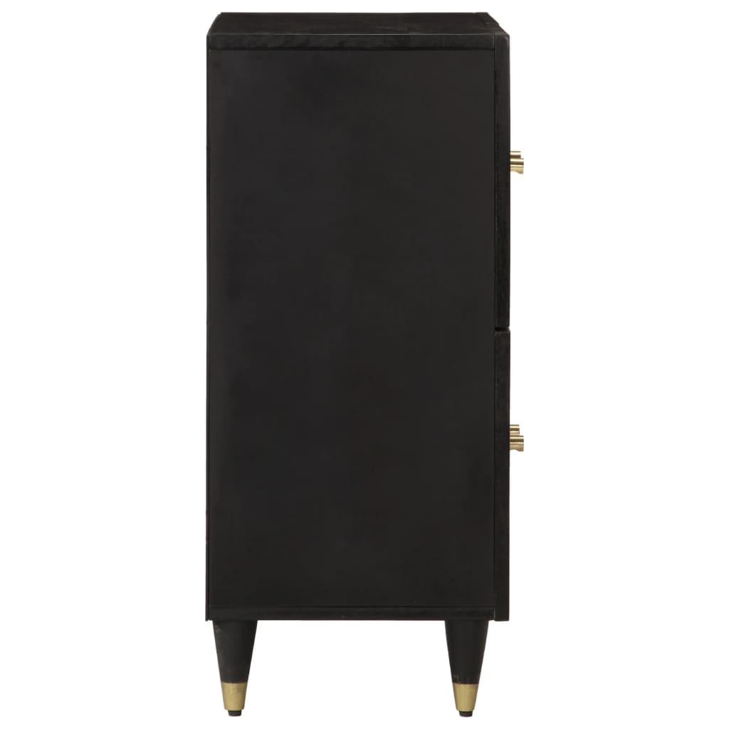 skab 60x33x75 cm massivt mangotræ