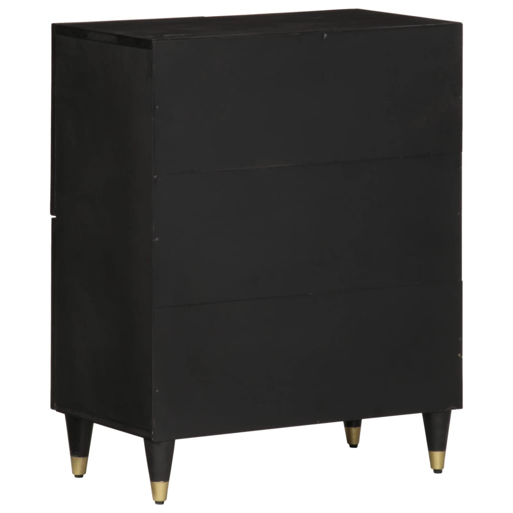 skab 60x33x75 cm massivt mangotræ