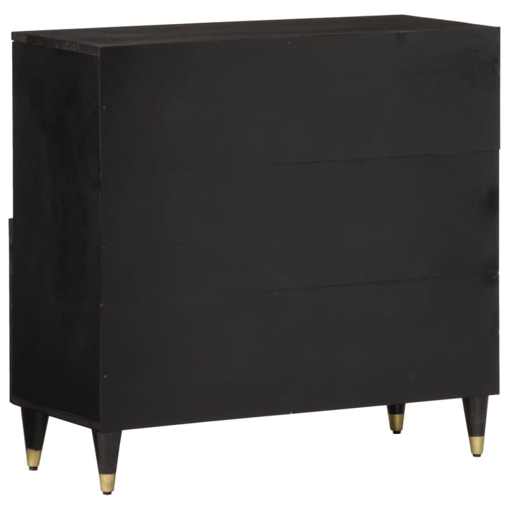 skab 80x33x75 cm massivt mangotræ