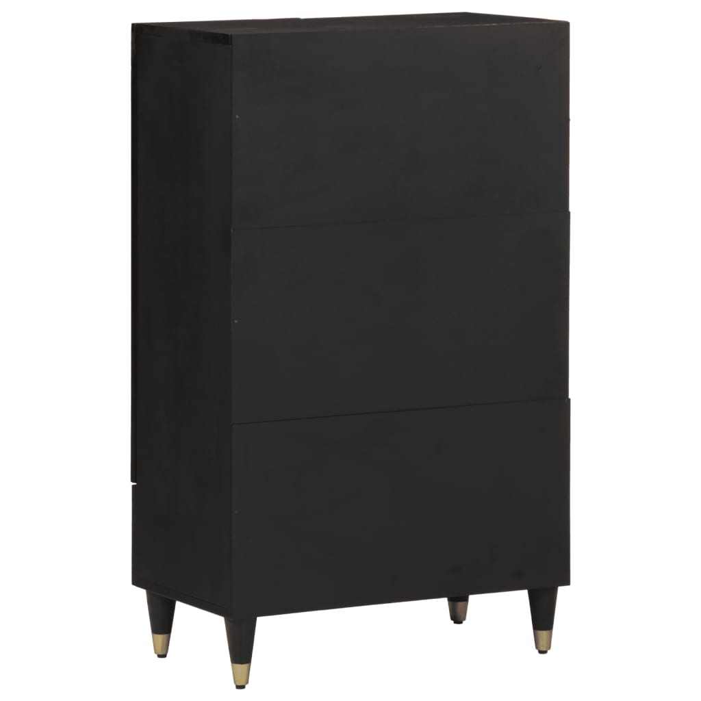 skab 60x33x100 cm massivt mangotræ