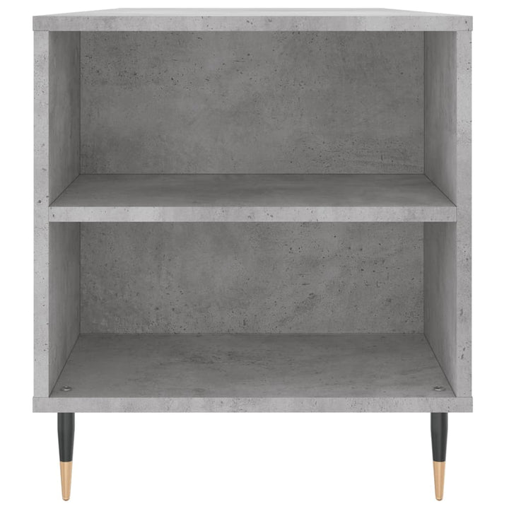 sofabord 102x44,5x50 cm konstrueret træ betongrå