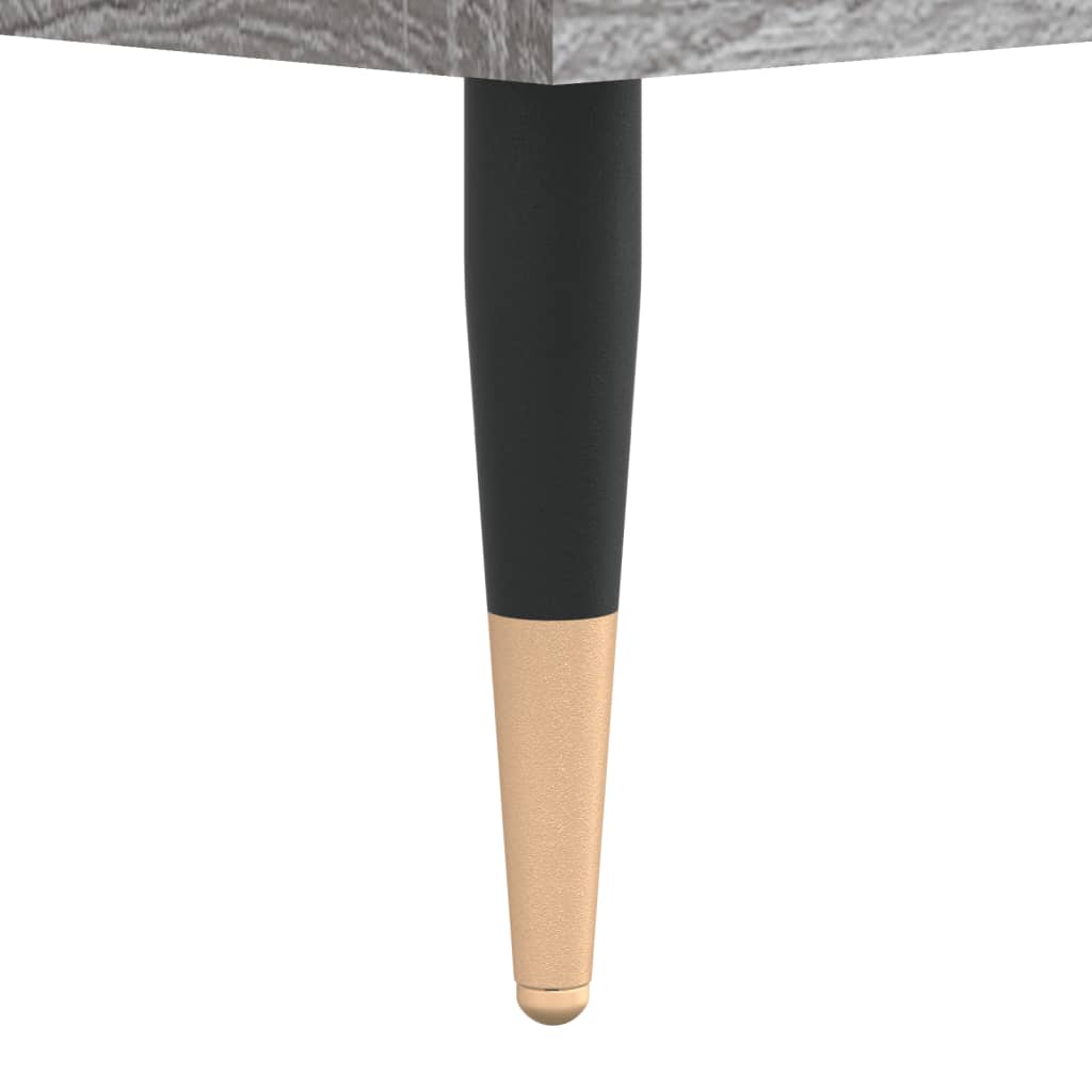 sofabord 102x44,5x50 cm konstrueret træ grå sonoma-eg
