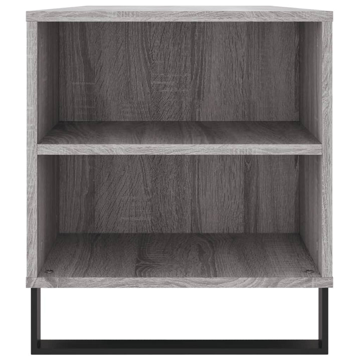 sofabord 102x44,5x50 cm konstrueret træ grå sonoma-eg