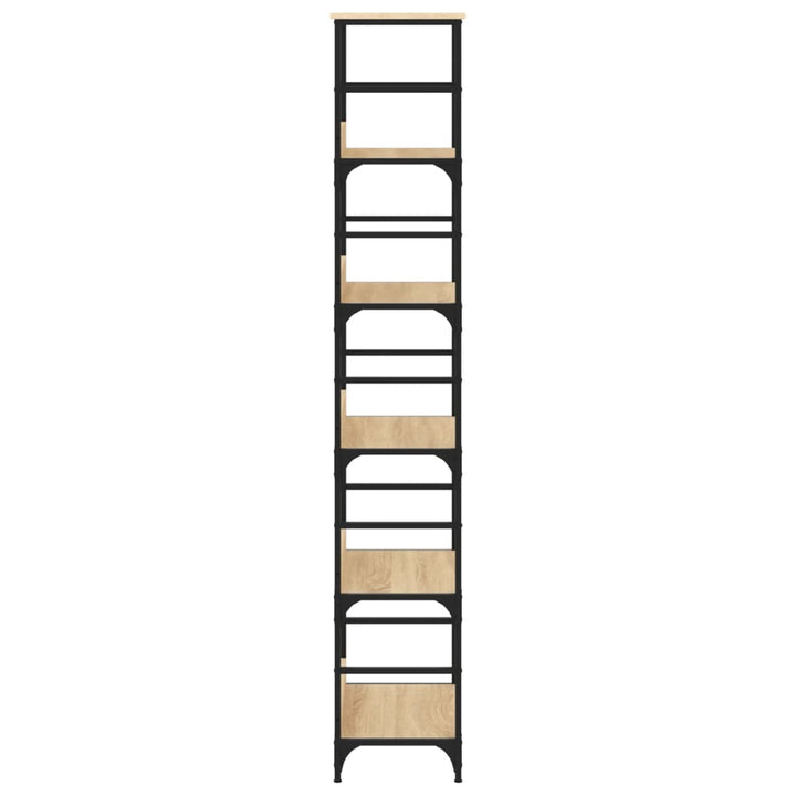 bogreol Sonoma eg 50x33x188,5 cm konstrueret træ