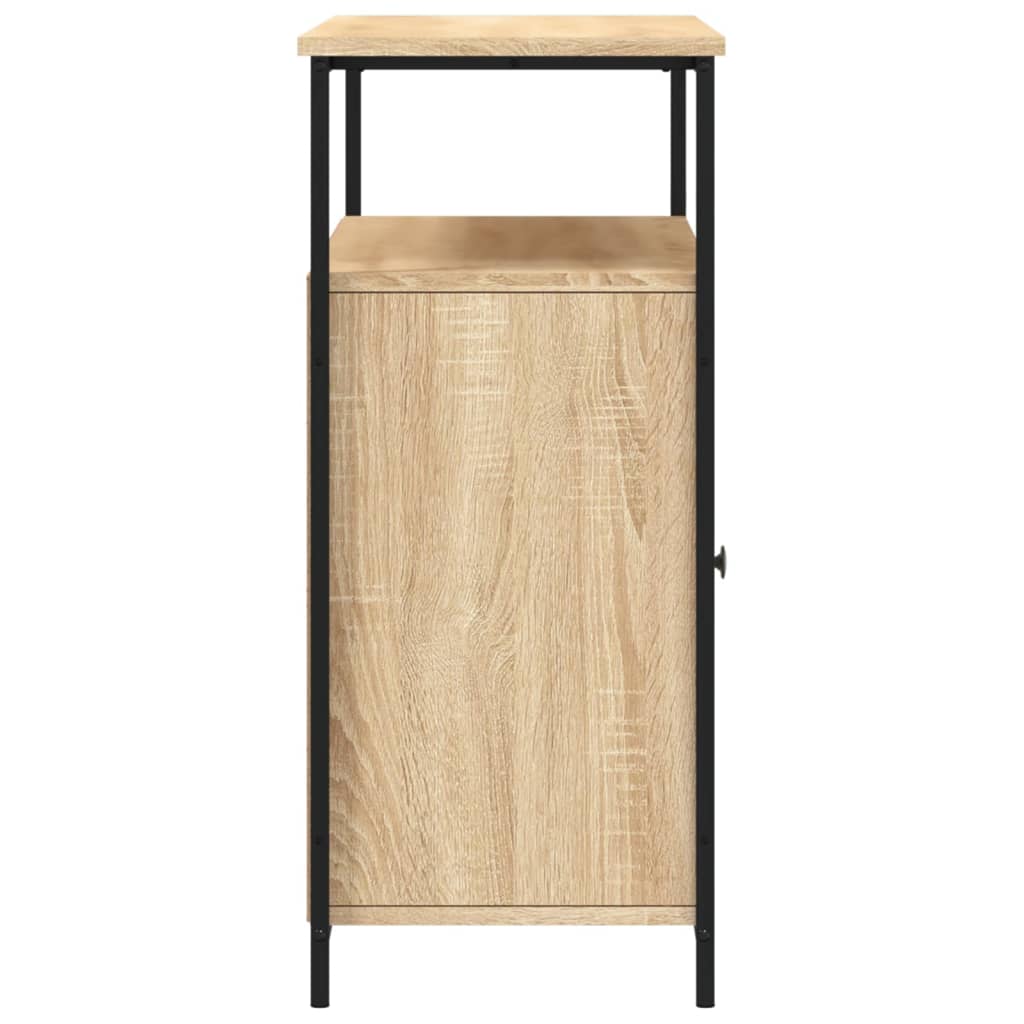 skænk Sonoma eg 100x35x80 cm konstrueret træ