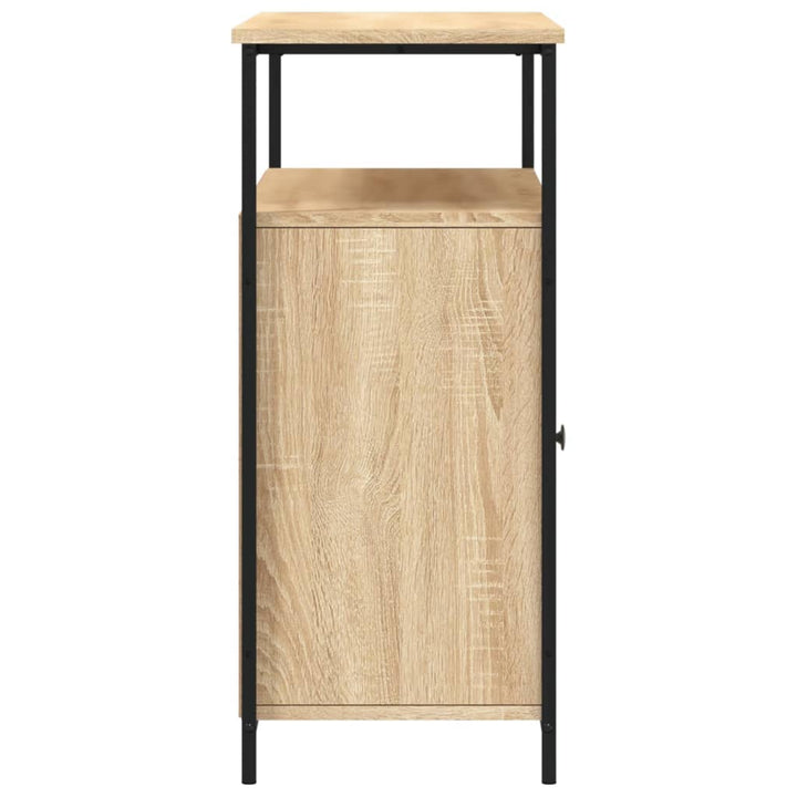 skænk Sonoma eg 100x35x80 cm konstrueret træ