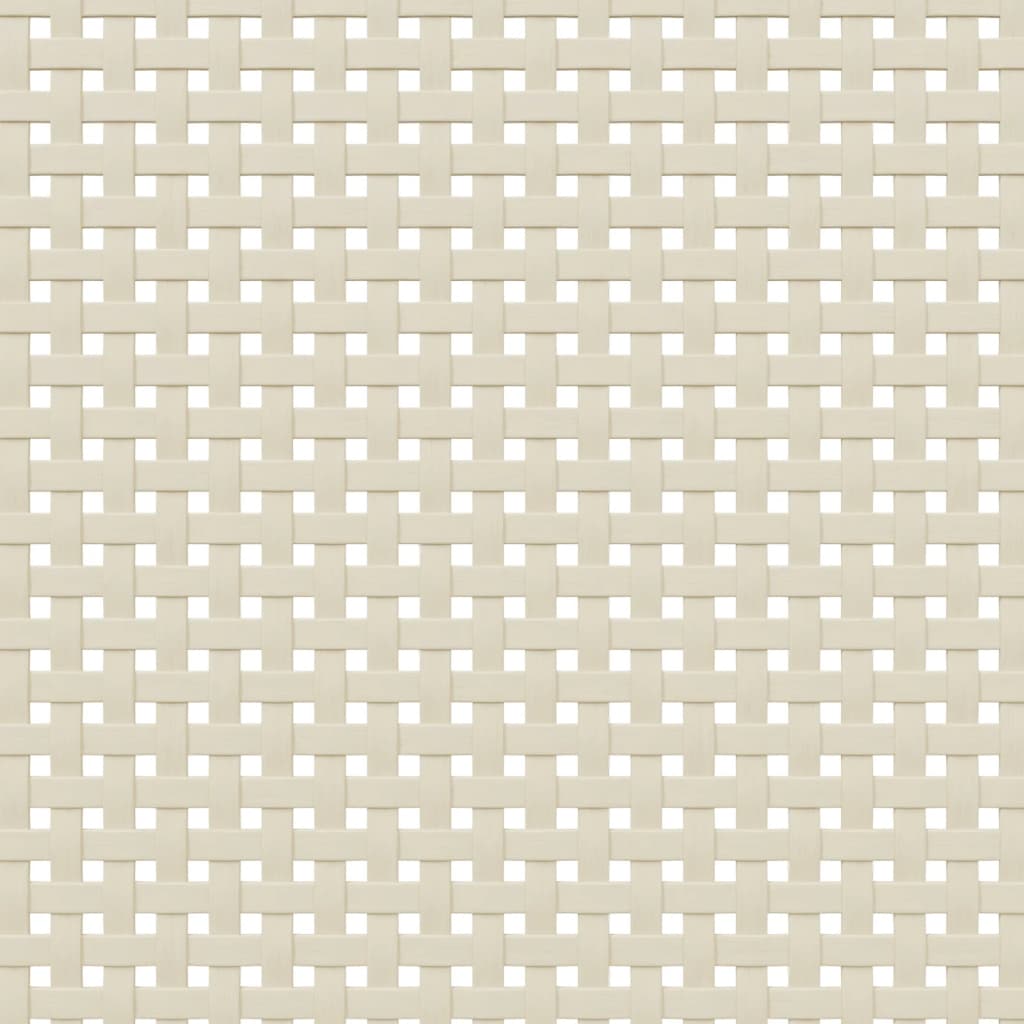 skænk SENJA 112x40x80 cm rattan-look massivt fyrretræ brun