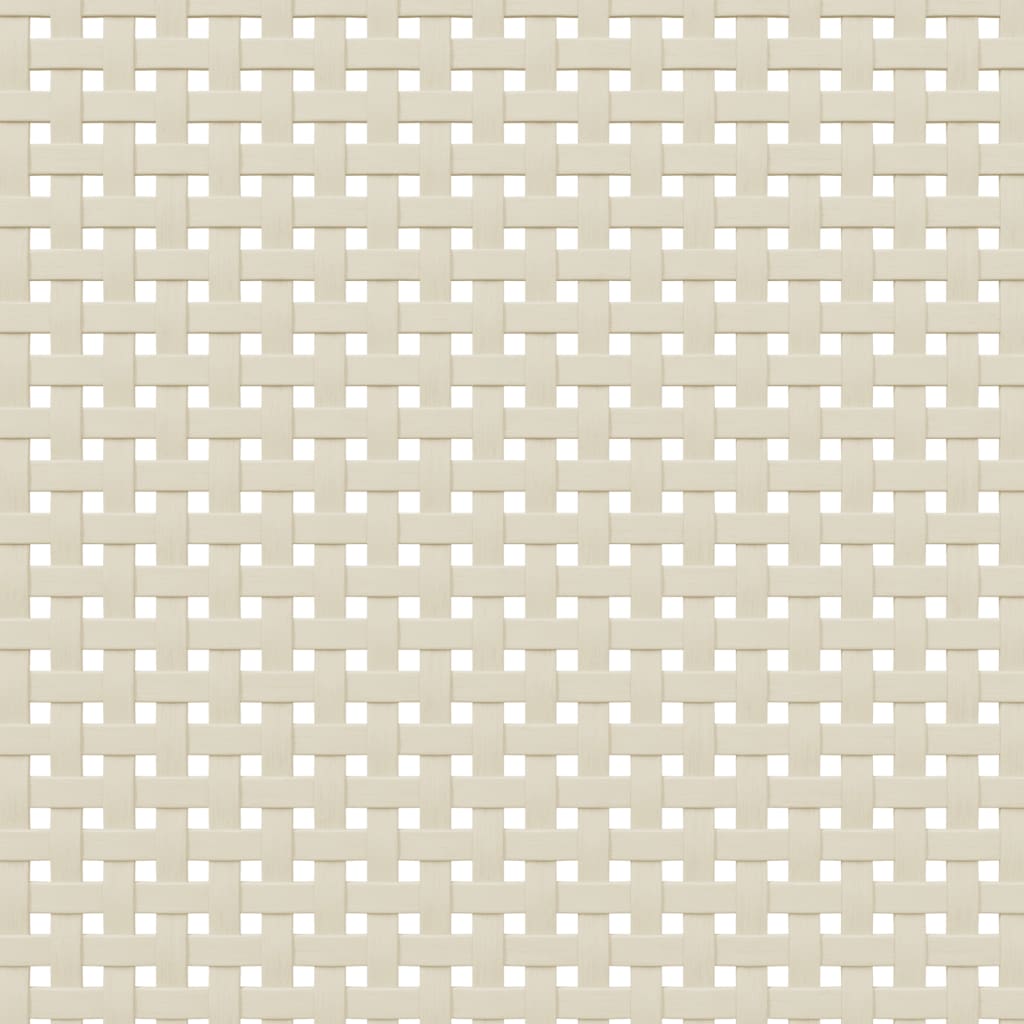klædeskab SENJA 90x55x175 cm rattan-look massivt fyrretræ brun