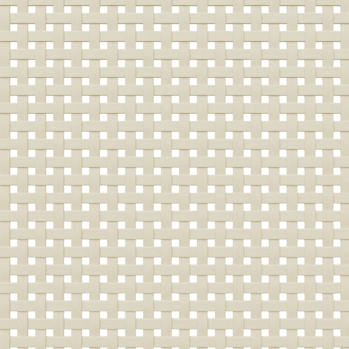 klædeskab SENJA 90x55x175 cm rattan-look massivt fyrretræ brun