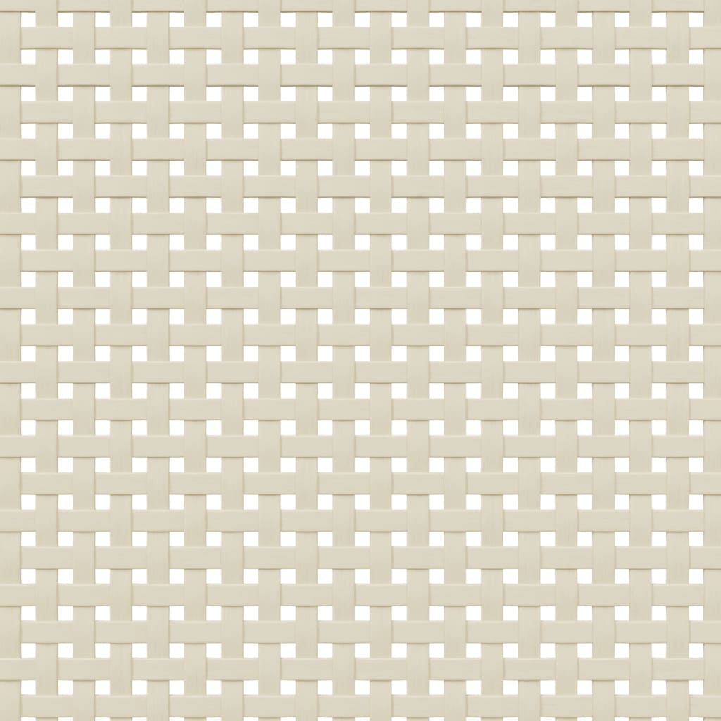 skænk SENJA 80x40x80 cm rattan-look massivt fyrretræ brun