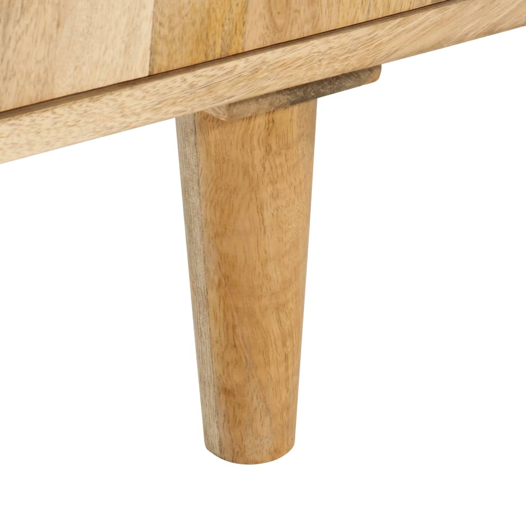 skuffeskab 70x35x70 cm massivt mangotræ