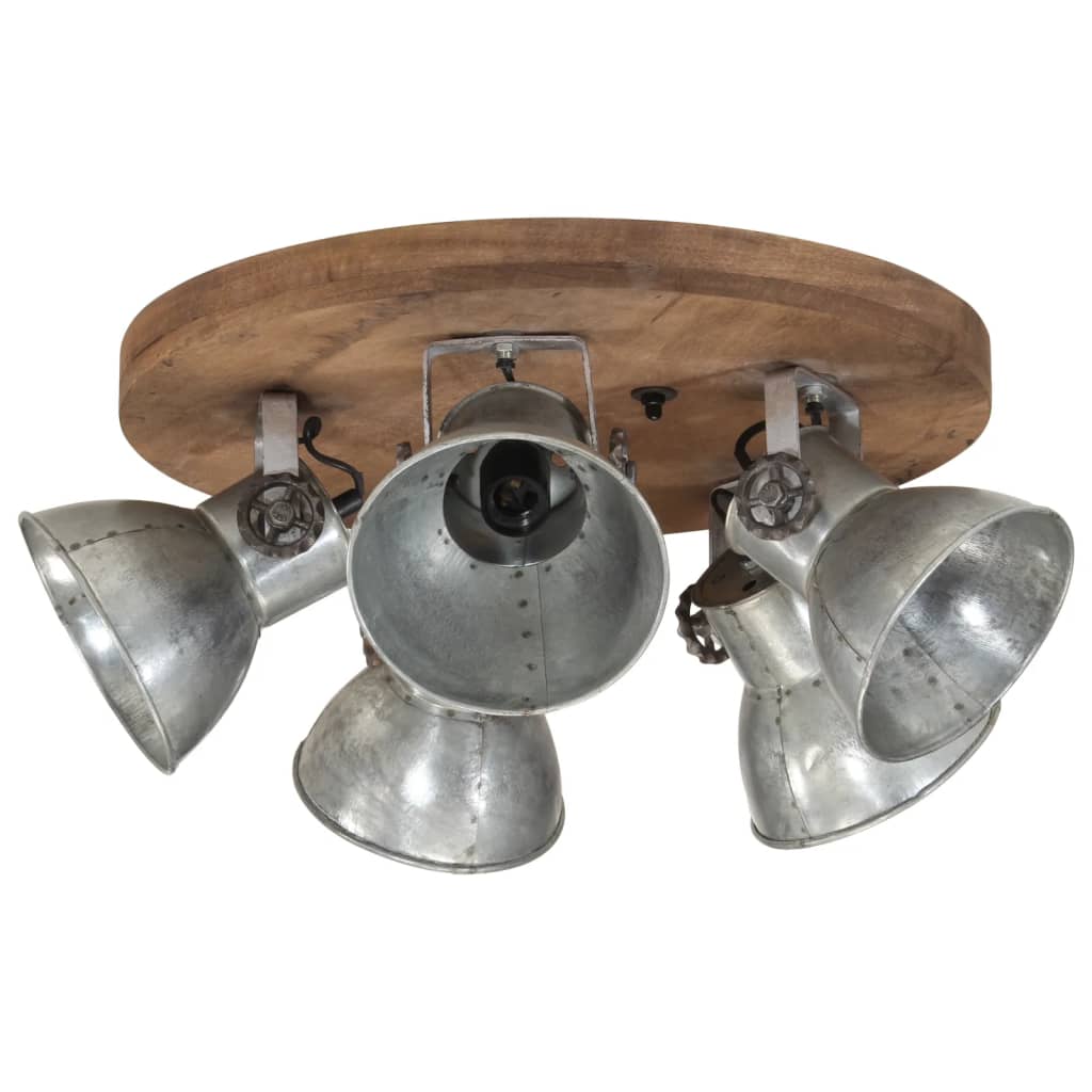 loftlampe 50x50x25 cm 25 W E27 vintagesølv