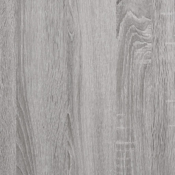 skobænk 102x32x50 cm konstrueret træ grå sonoma-eg