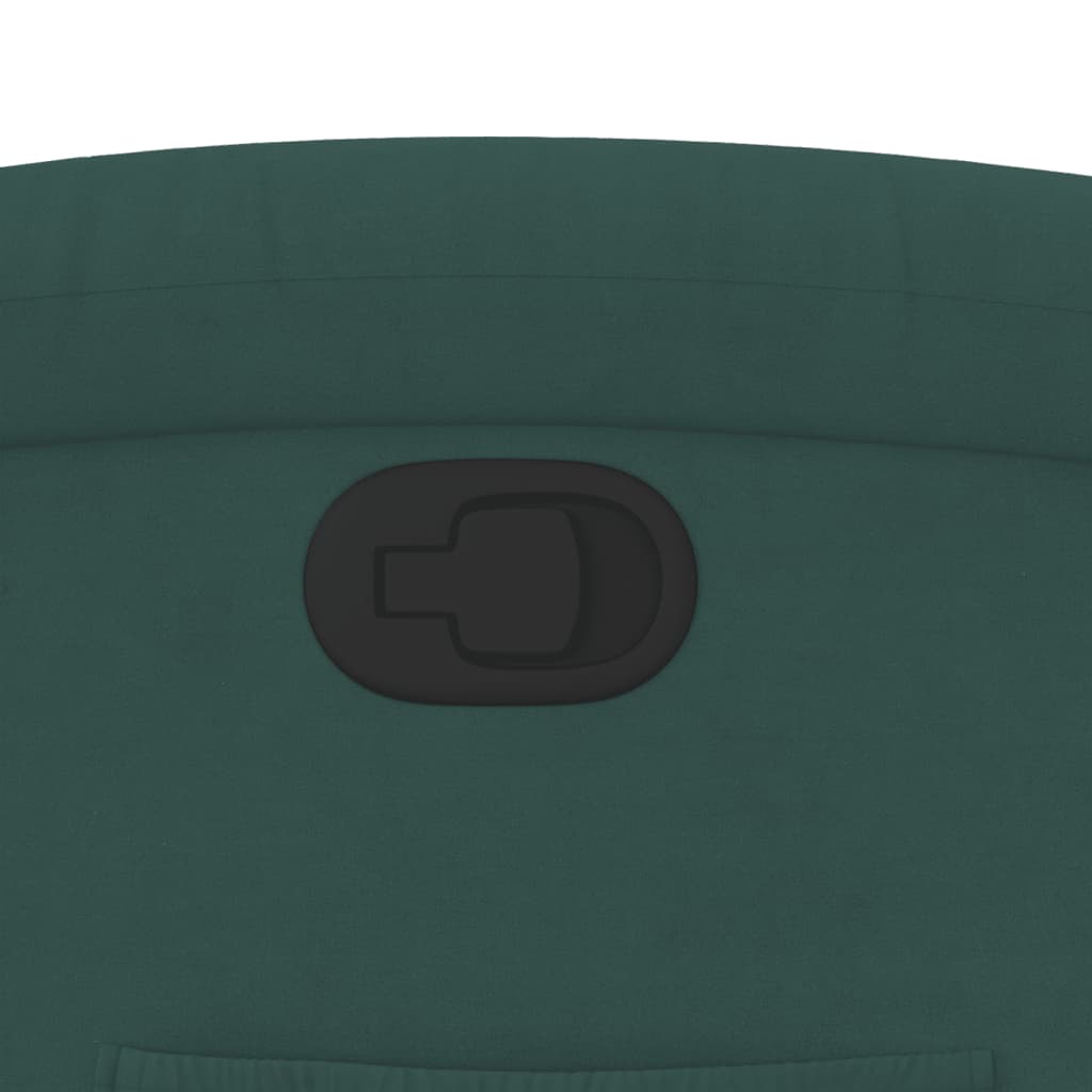 løftestol velour mørkegrøn