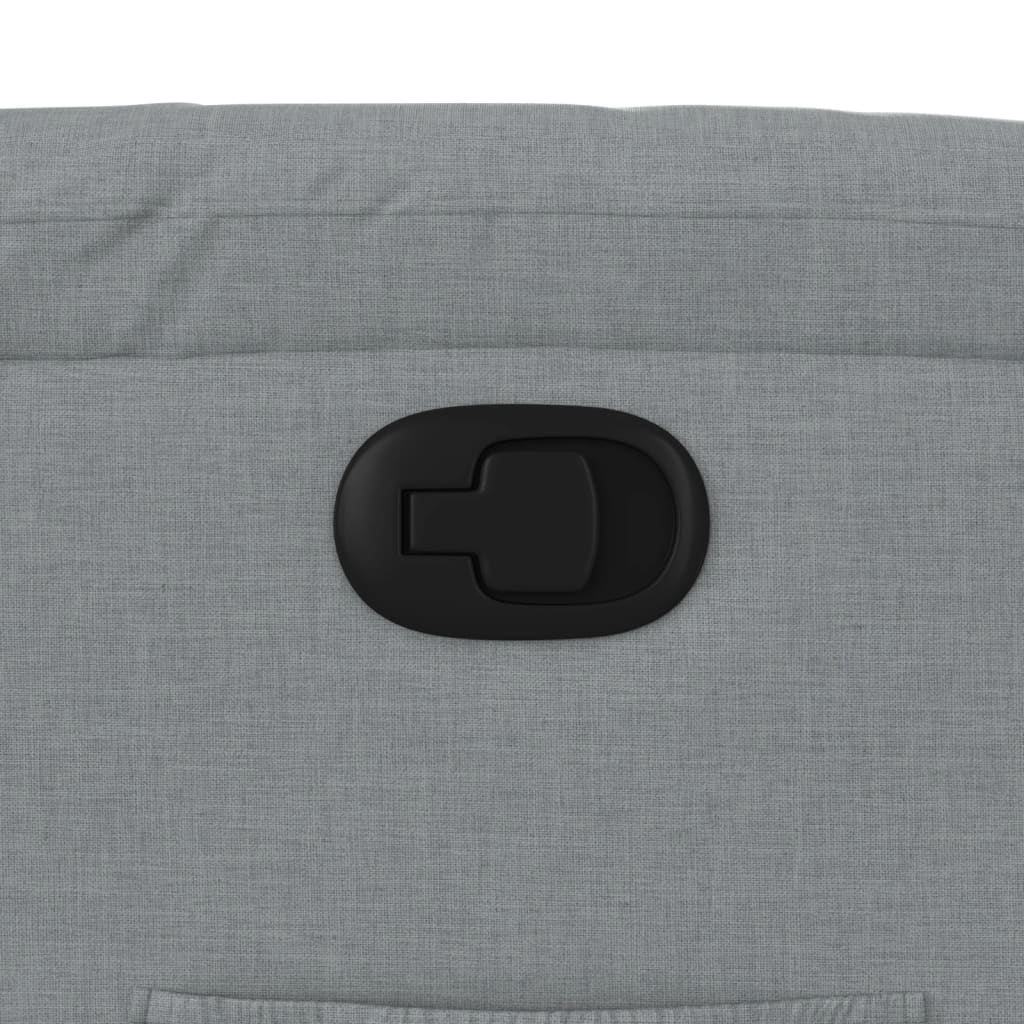 løftestol stof lysegrå